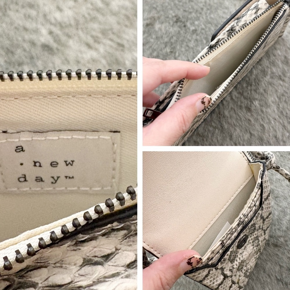 NWT A New Day Faux Snake Phone Crossbody Bag - Picture 10 of 11